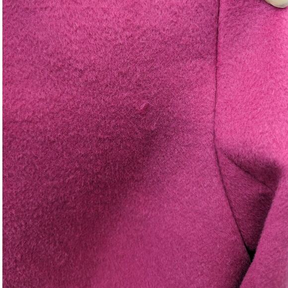 Tahari Coat Womens Size XL Wool Blend Barbiecore Fall Winter Business Casual - Picture 15 of 16